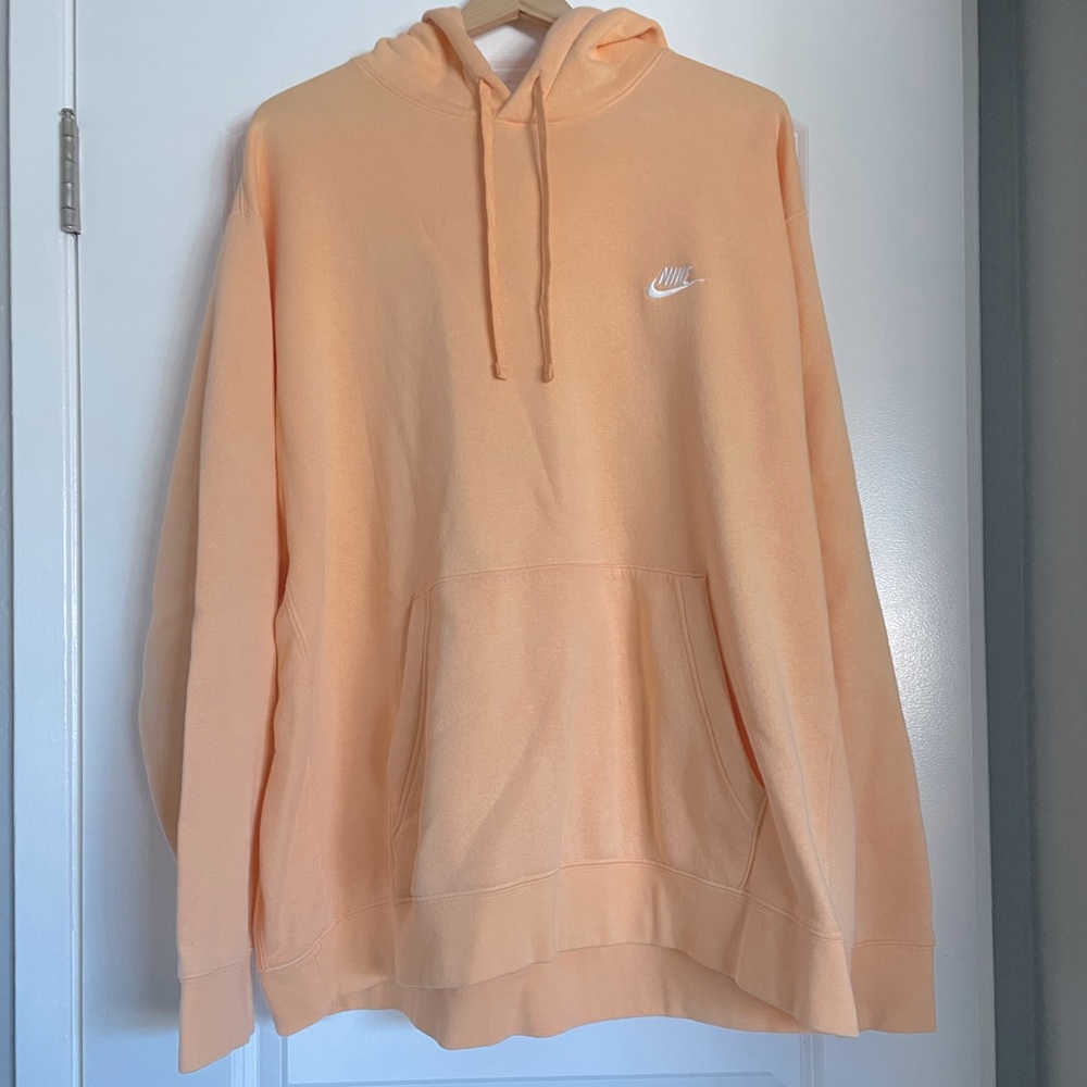 Nike peach hoodie 2XL